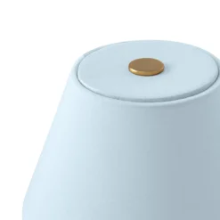 Iris 16 portabel bordslampa duvblå