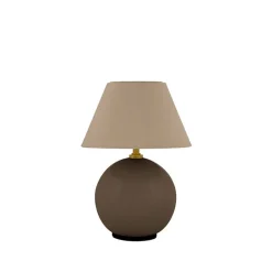 Iris 16 portabel bordslampa mocha