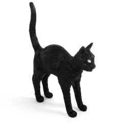 Jobby The Cat bordslampa svart