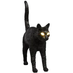 Jobby The Cat bordslampa svart