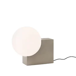 Journey SHY4 Golvlampa Brushed Steel Opal Glass