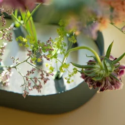 Jubel vas mörkgrön/rostfritt stål