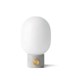 JWDA liten Bordslampa concrete ljusgrå/mässing