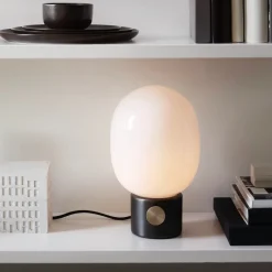 JWDA liten Bordslampa Metallic bronserad mässing