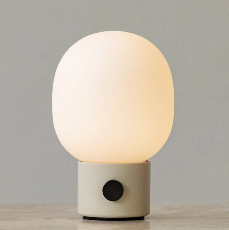 JWDA portable bordslampa Alabaster Whit