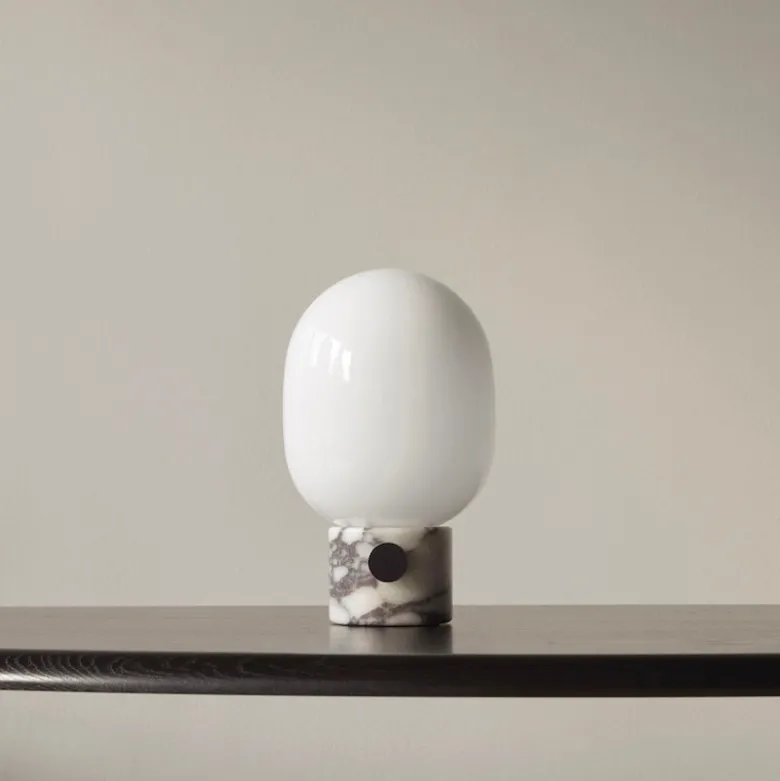 JWDA stor Bordslampa calacatta viola marmor