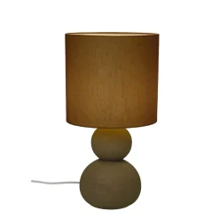 Kalamata bordslampa brun