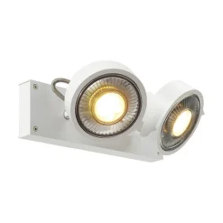 Kalu 2:a QPAR111 LED vägg/taklampa vit