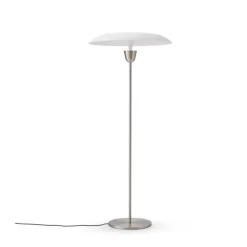 Kantarell golvlampa Ø55 nickel