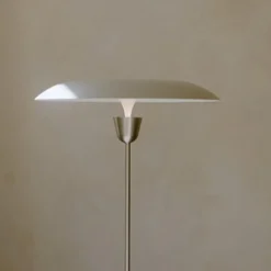 Kantarell golvlampa Ø55 nickel