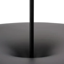 Kantarell Ø55 taklampa svart/vit