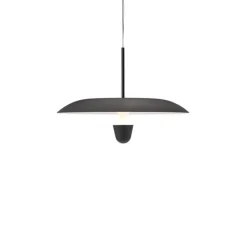 Kantarell Ø55 taklampa svart/vit