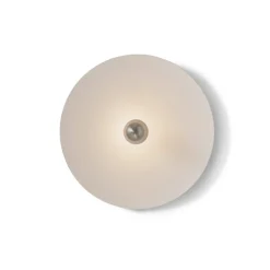 Kantarell vägglampa/plafond Ø55 nickel