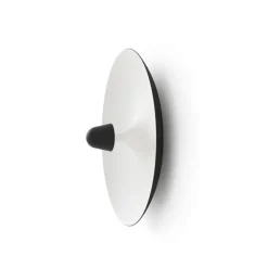 Kantarell vägglampa/plafond Ø55 svart