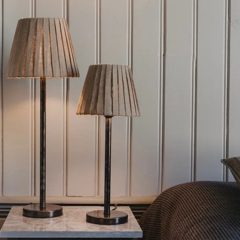 Karin Ø19,5 lampskärm jute
