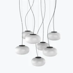 Karl-Johan Ø230 taklampa opalglas