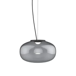 Karl-Johan Ø230 taklampa rökfärgat glas