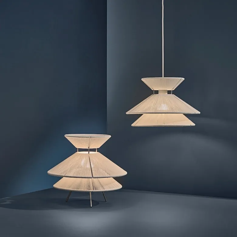 Kiku bordslampa white