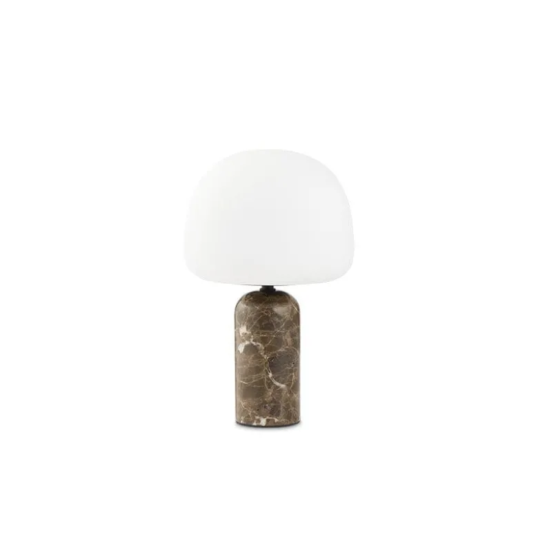 Kin H33 bordslampa brun marmor
