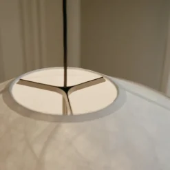 Kite Ø75 taklampa vit