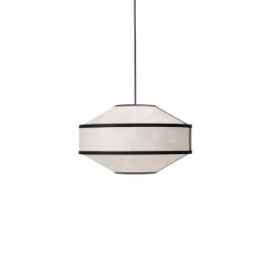 Kite Ø55 taklampa vit/svart
