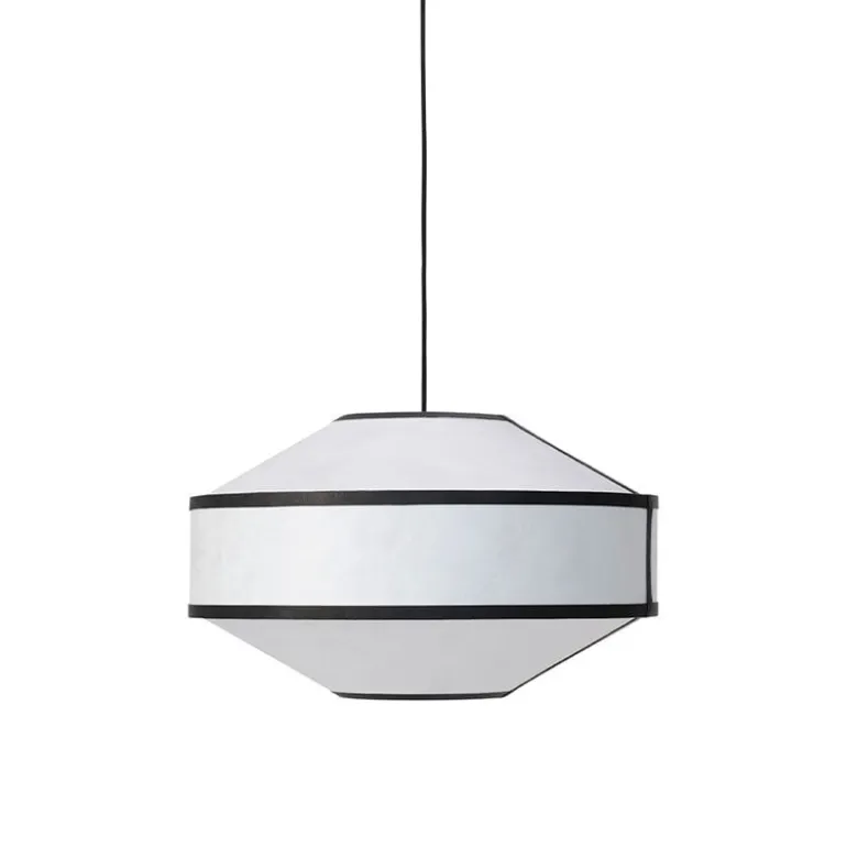 Kite Ø55 taklampa vit/svart