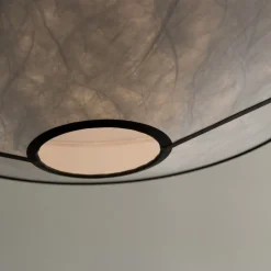 Kite Ø55 taklampa vit/svart