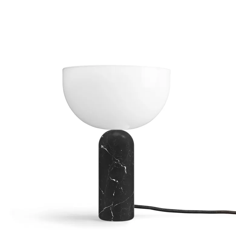 Kizu small bordslampa svart marmor
