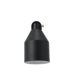 Klip klämlampa svart