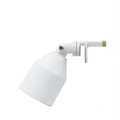Klip klämlampa vit
