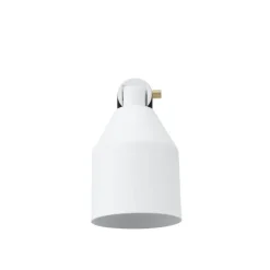Klip klämlampa vit