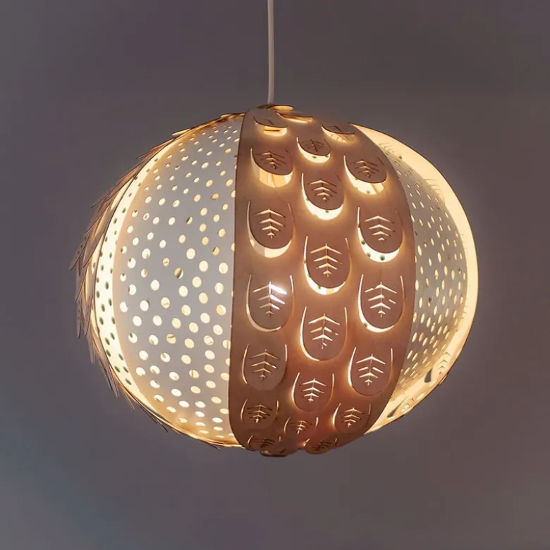 Knopp Mini taklampa vit