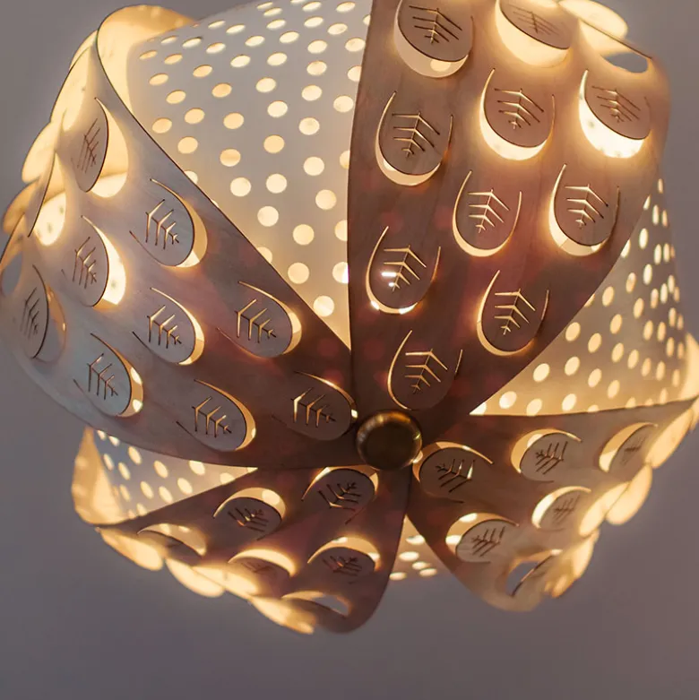 Knopp Mini taklampa vit
