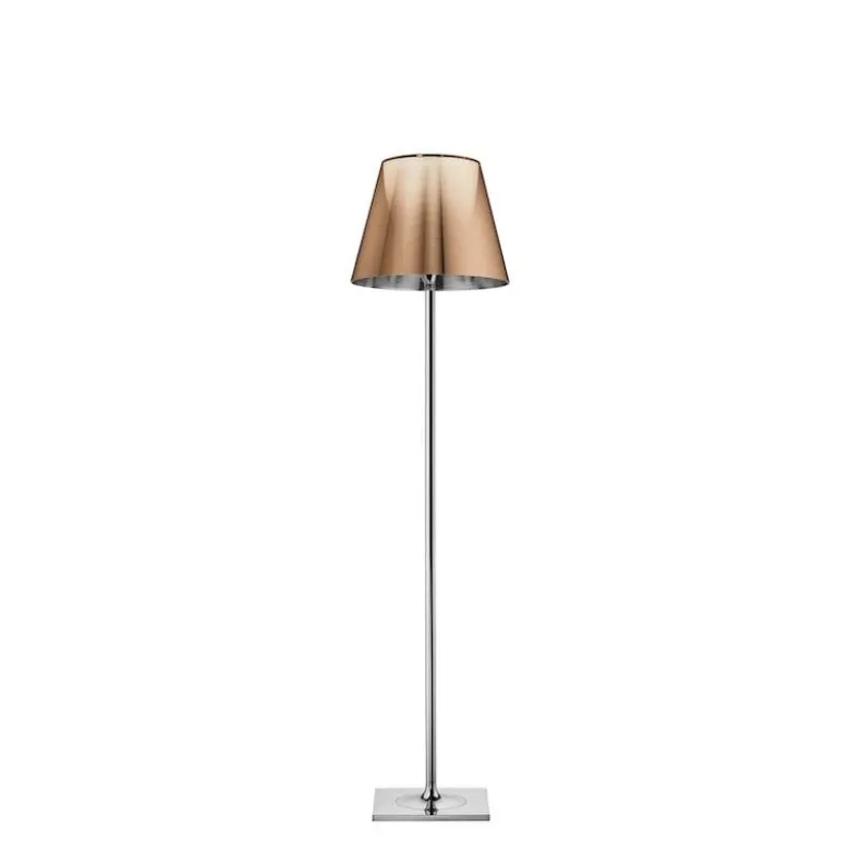 Ktribe F2 golvlampa aluminized bronze