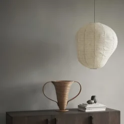 Kurbis Ø60 lampskärm natur