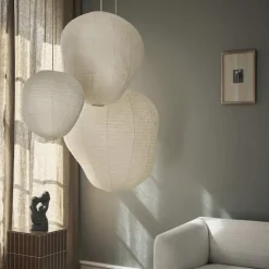 Kurbis Ø60 lampskärm natur