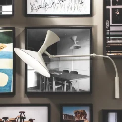 Lampe de Marseille mini vägglampa vit