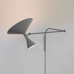 Lampe de Marseille vägglampa grå