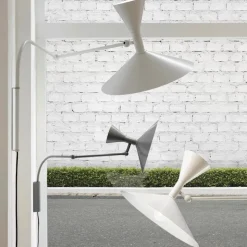 Lampe de Marseille vägglampa vit