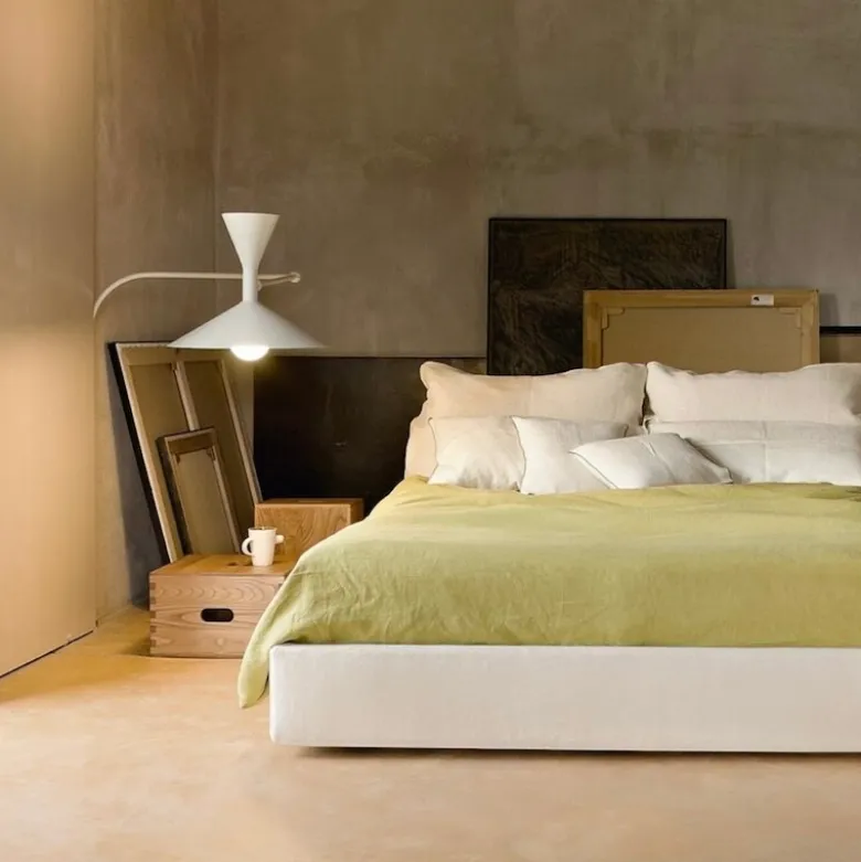 Lampe de Marseille vägglampa vit