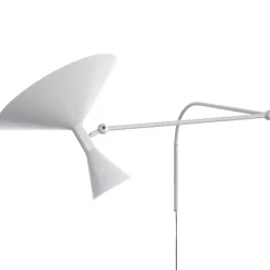 Lampe de Marseille vägglampa vit