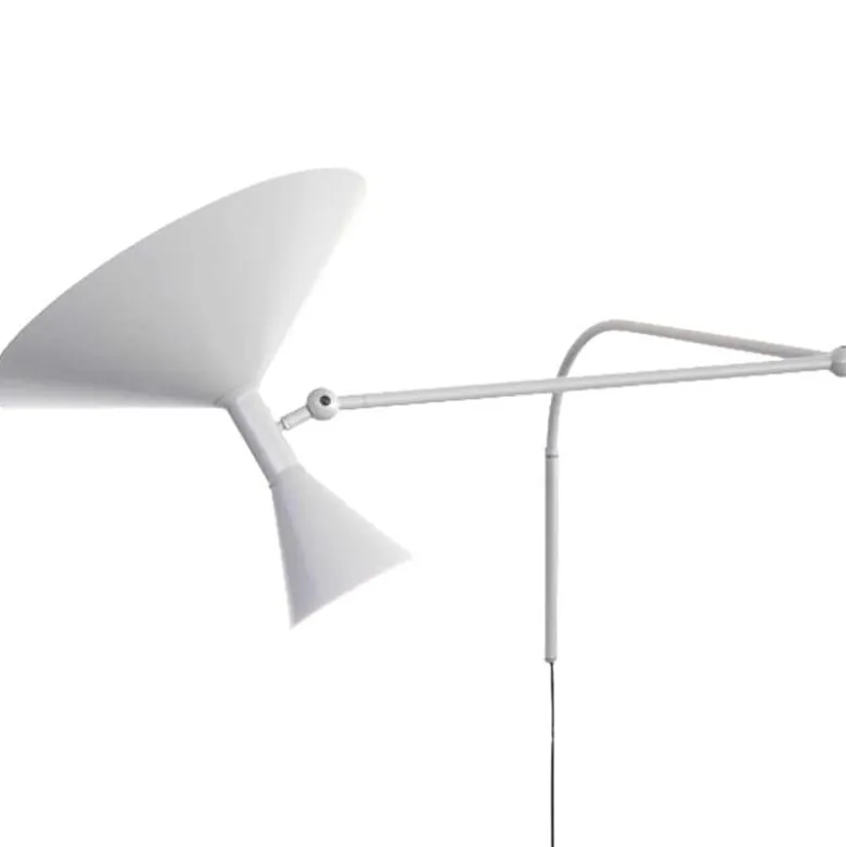 Lampe de Marseille vägglampa vit