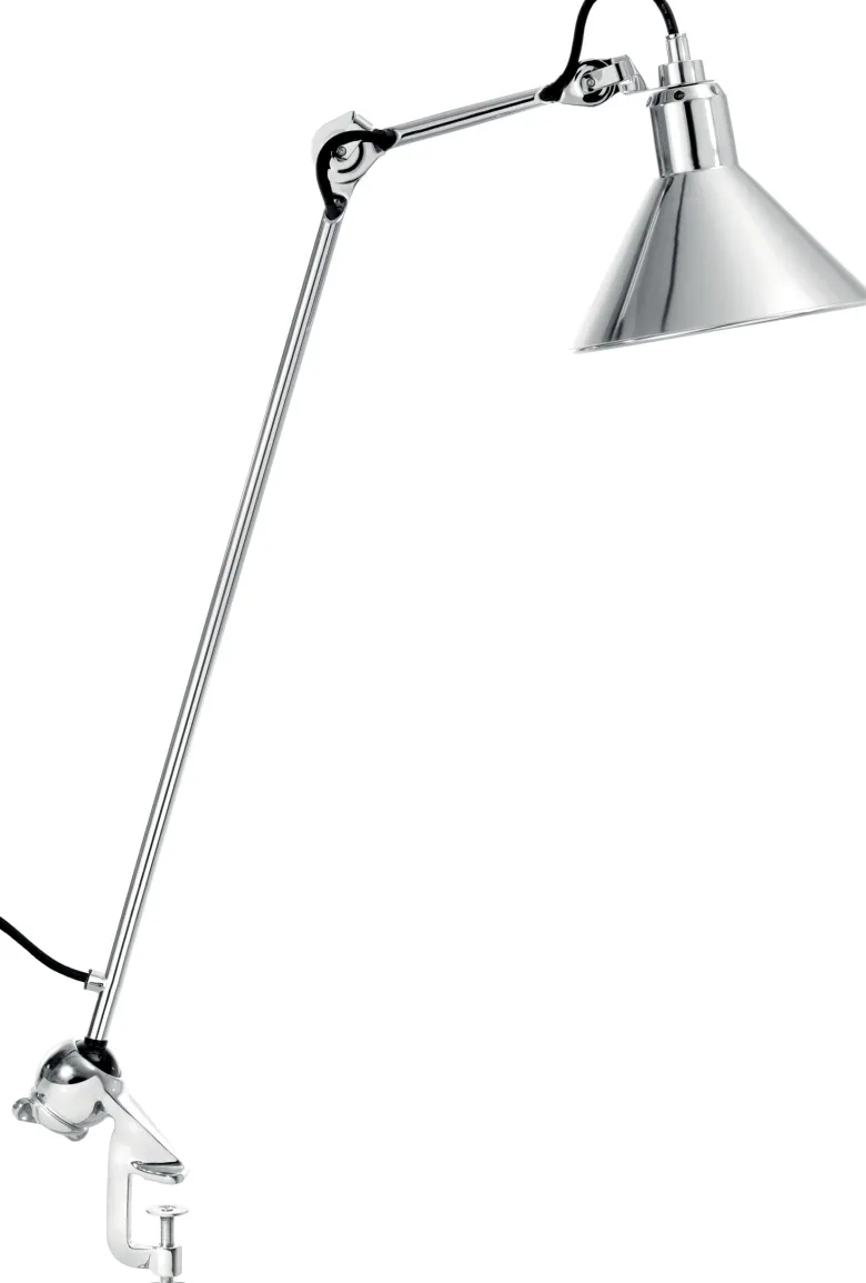 Lampe Gras N°201 bordslampa conic krom