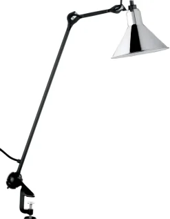 Lampe Gras N°201 bordslampa conic svart/krom