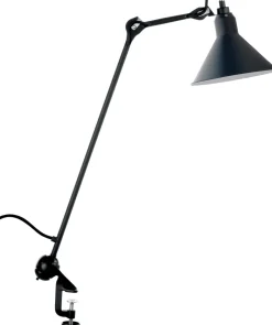 Lampe Gras N°201 bordslampa conic svart/blå