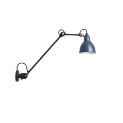 Lampe Gras N°304 L40 vägg/taklampa round svart/blå