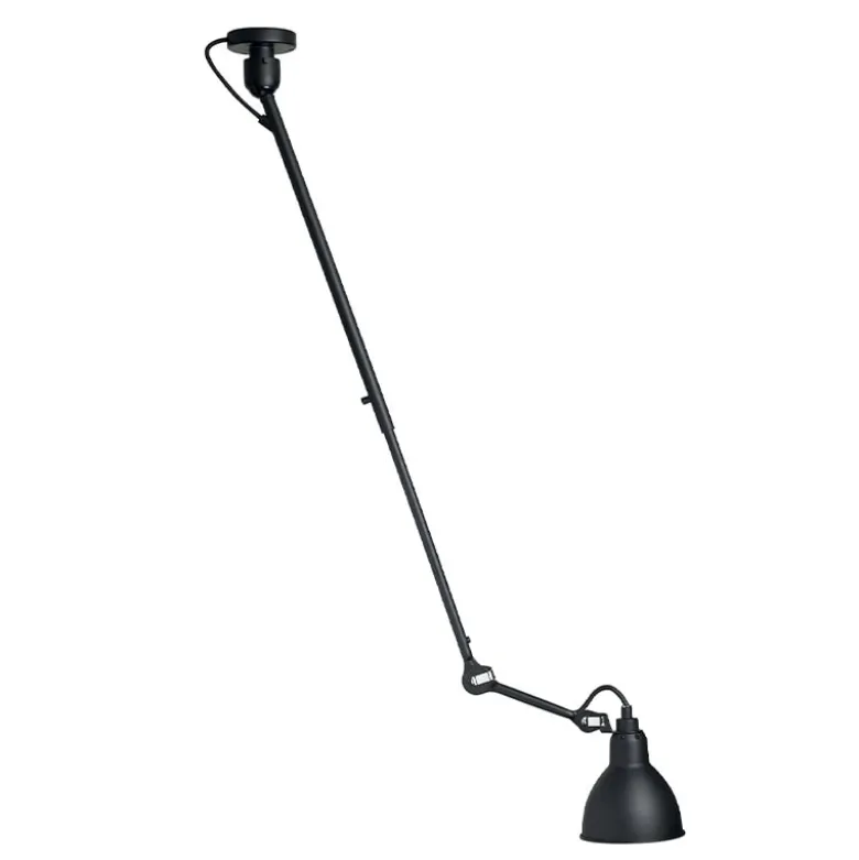 Lampe Gras N°302 taklampa round svart