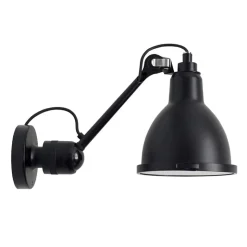 Lampe Gras N°304 XL outdoor seaside vägglampa svart IP64