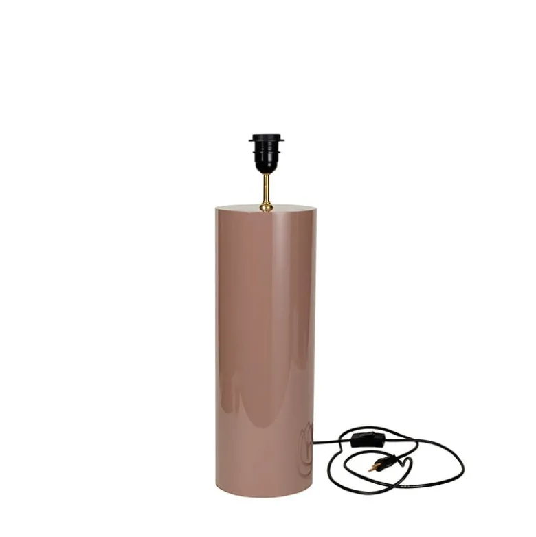 Lampfot Lacquer S rosebrown