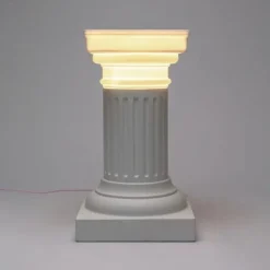 Las Vegas Side Table & Lamp